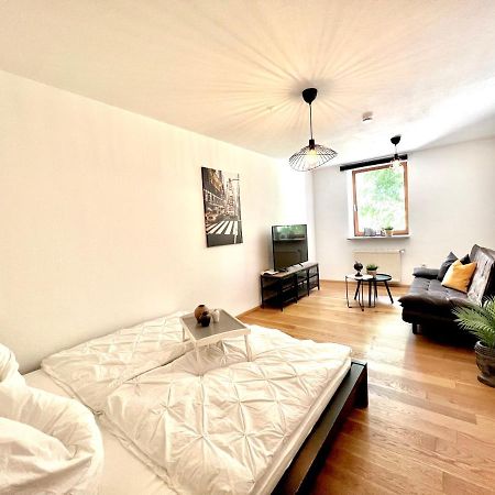 Wohnung In Augsburg - Innenstadt Exterior foto
